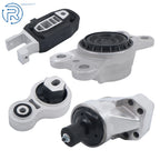 Set of 4 Engine and Transmission Mounts for Ford Edge (2015–2018)