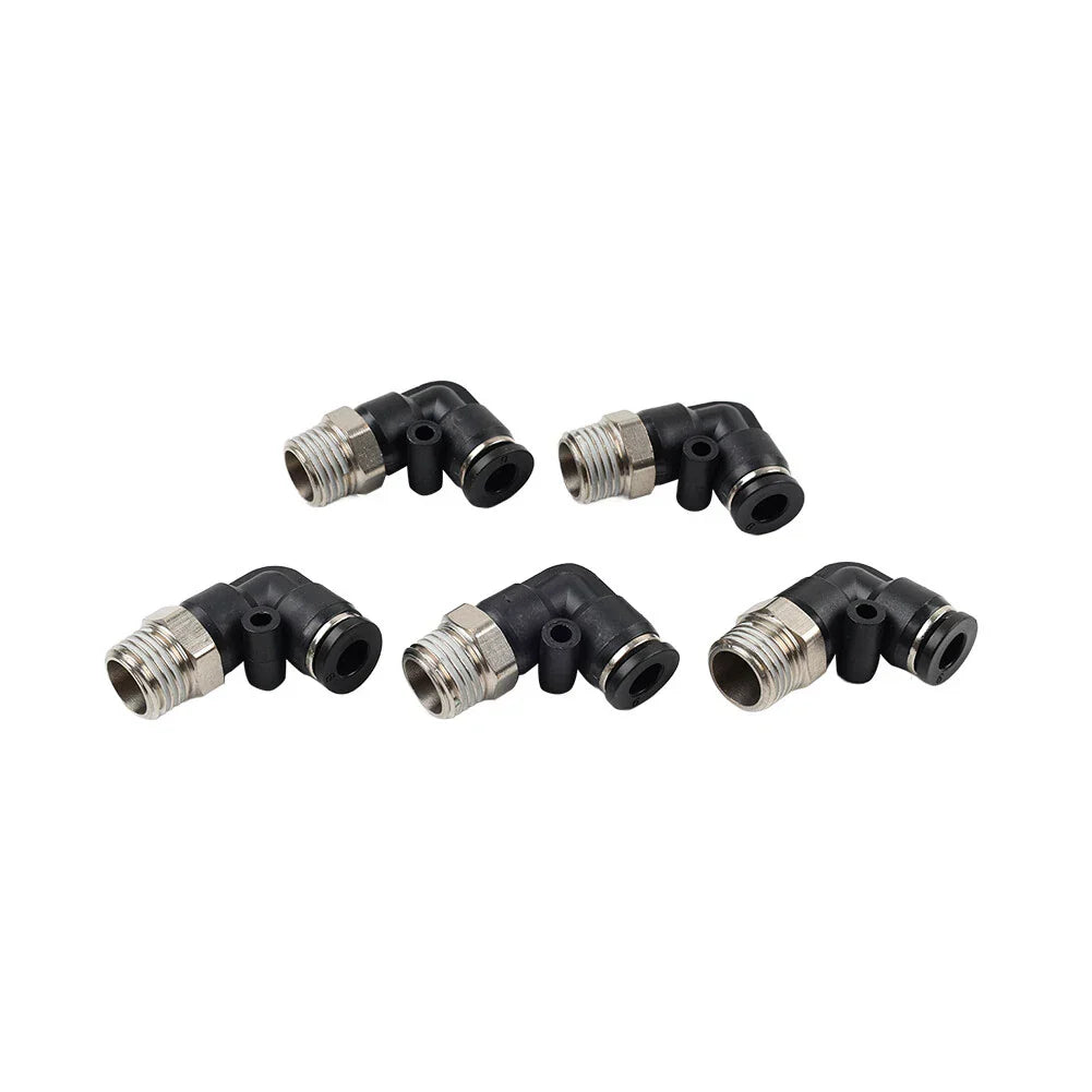 5 x 6mm Elbow Fittings G 1/4" for Tyre Changer