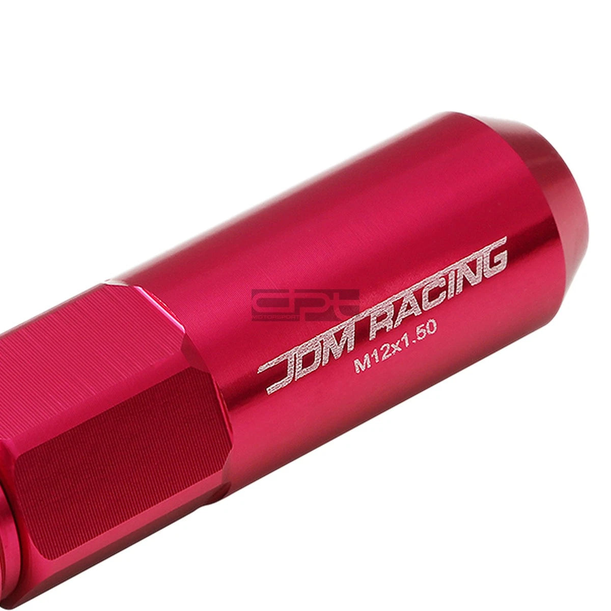 20 PCS M12X1.5 107MM Tall Pink Aluminum Spiked Lug Nuts + Adapter