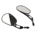 2pcs Rearview Side Mirror Gloss Black for Harley Sportster 883 (2004–2023)