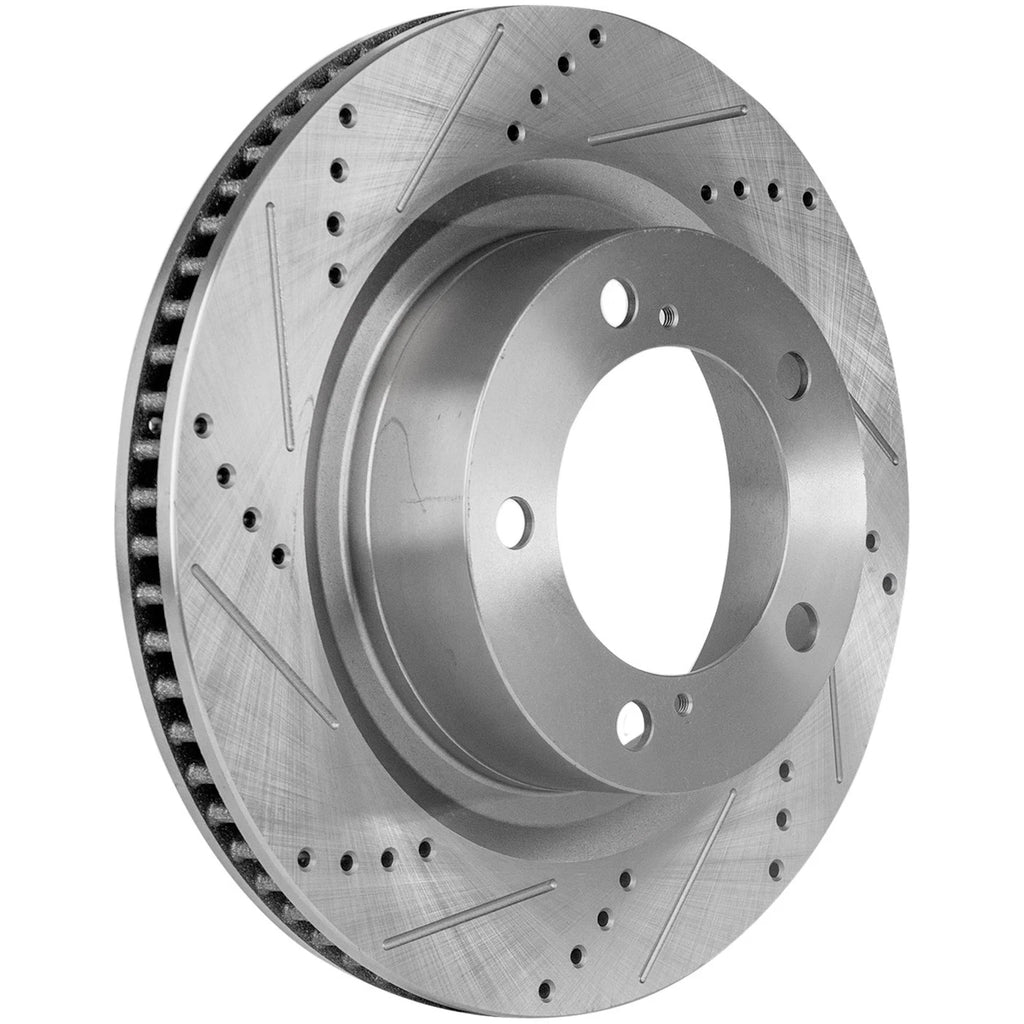 Front Brake Disc Rotors and Pads Kit for Toyota Sequoia Tundra (2017–2021)