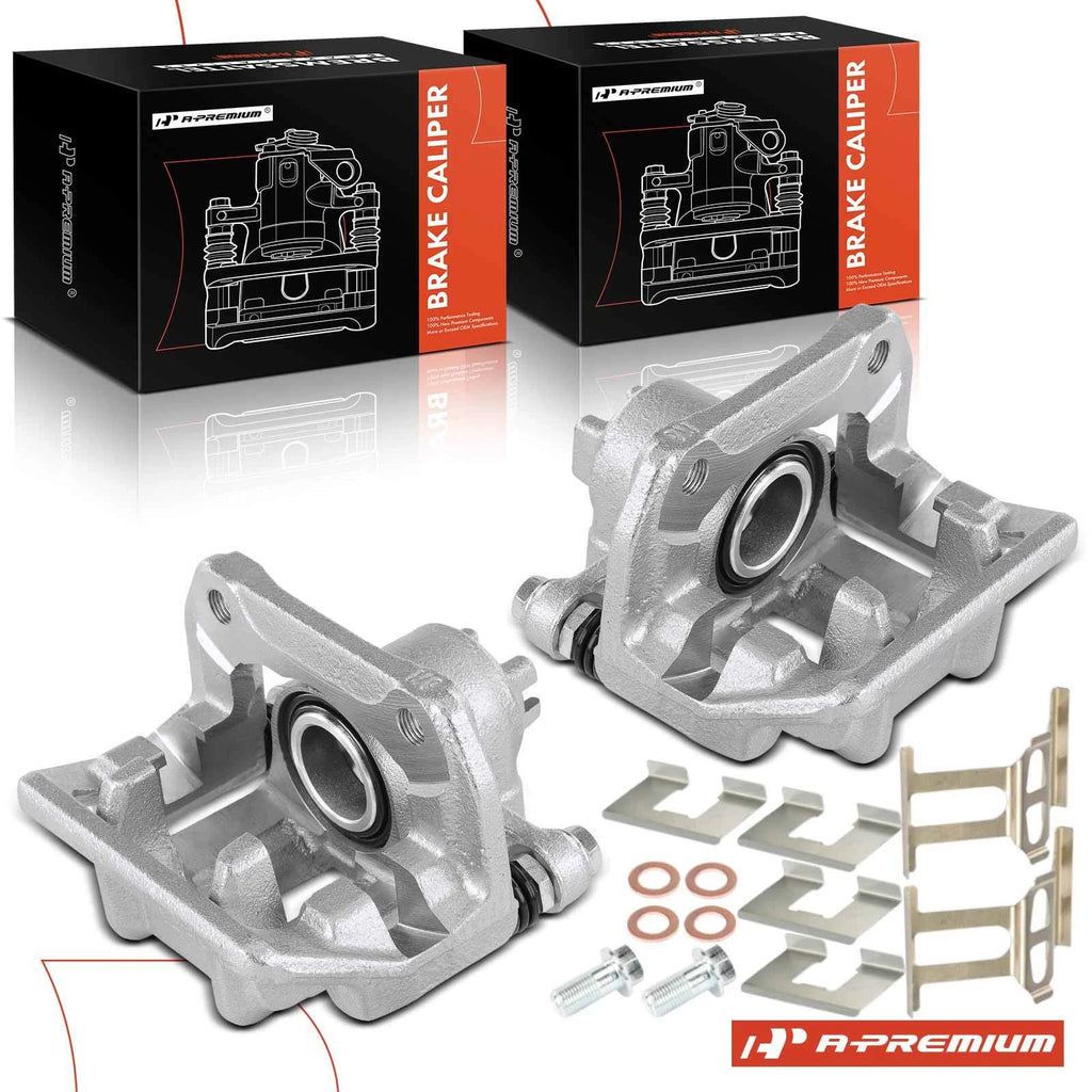 Pair Rear Brake Calipers for Honda CR-V (2007–2011) Acura RDX (2007–2012)