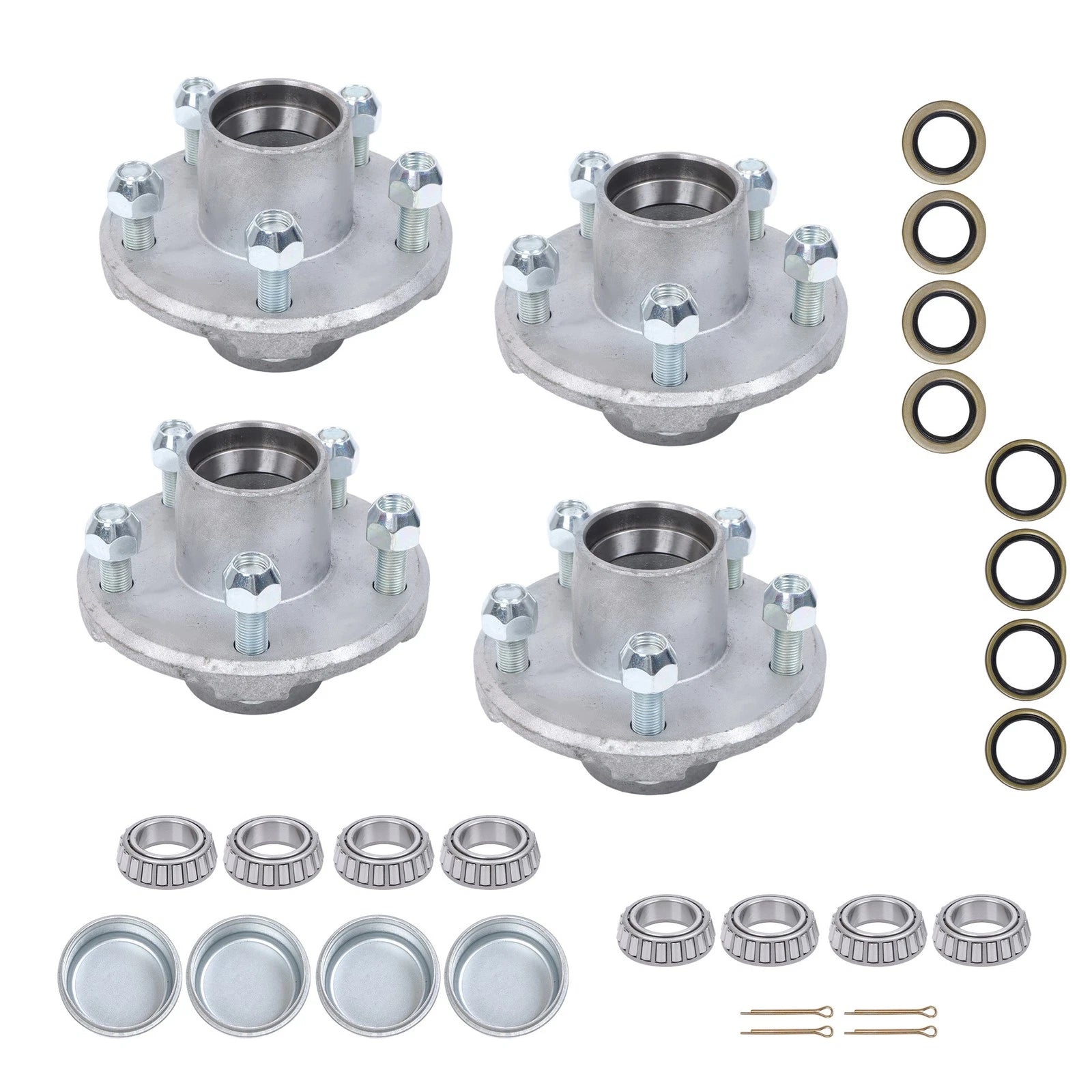 5 Lug Hub Kit for Boat Trailer (Galvanized)