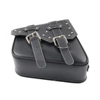 Universal Motorcycle Saddle Bag Luggage Tool Bag Left Side Black