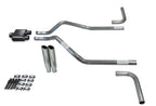 2.5" Dual Exhaust Kit for Chevy Blazer (2000–2004) - Clamp On Tips, Side Exit