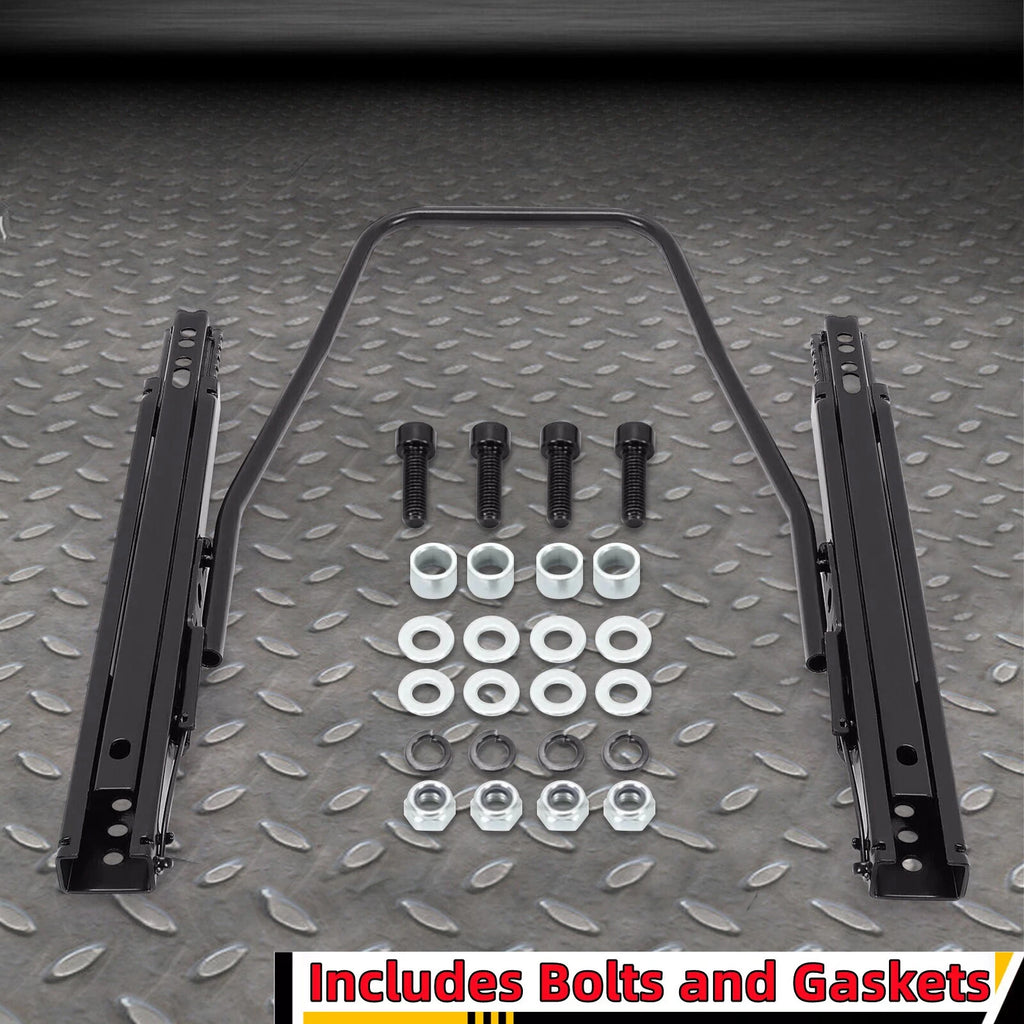 Dual Lock Car Racing Seat Base Slider Bracket Rail SBR-001