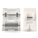 2X Roller Presser Foot & Non-Stick Zigzag Foot for Brother Singer