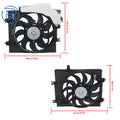 Radiator & A/C Condenser Fan Assy for Subaru Forester (2019–2021) 45121FJ000
