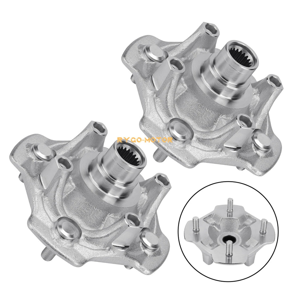 2X Front Wheel Hubs for Honda Rincon 680 TRX680FA (2006–2023)