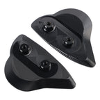 CNC Aluminum Black Mirror Block Off Plates for Yamaha YZF-R6 YZF-R7 (2017–2024)