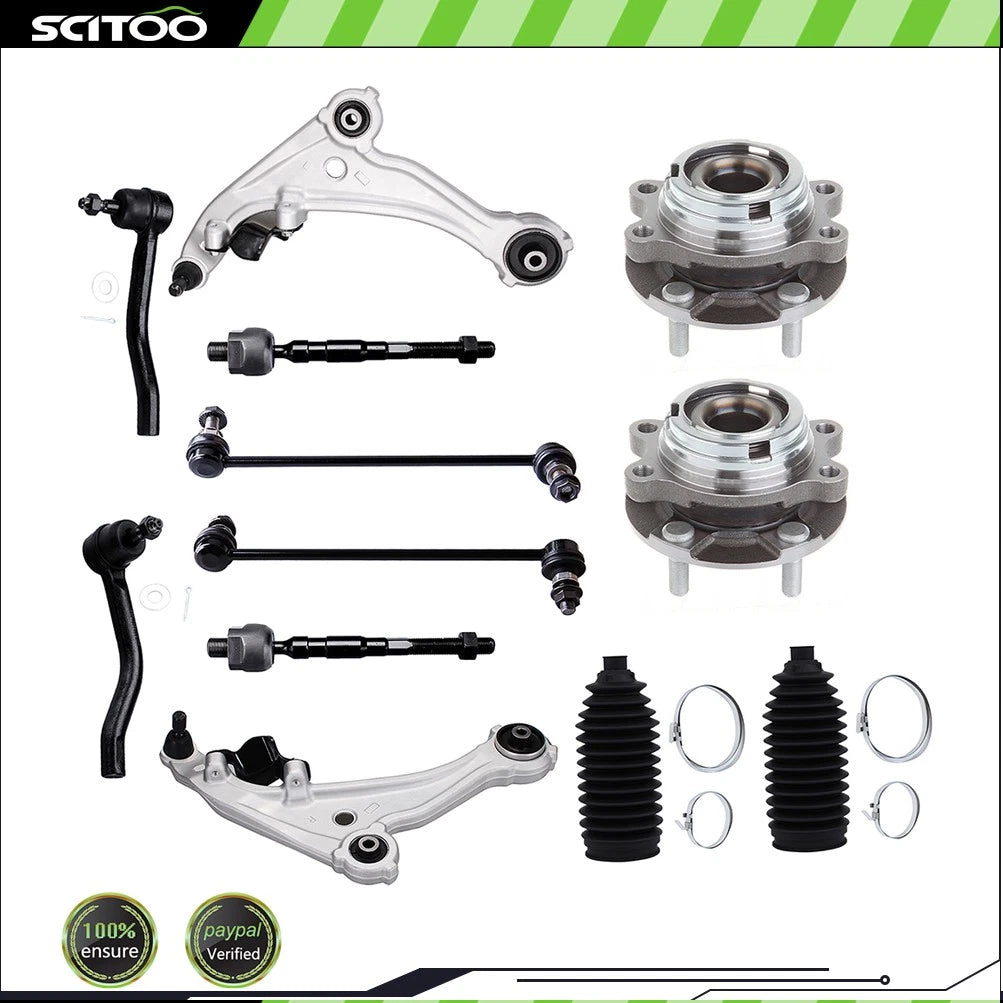 Front Control Arm with Ball Joints & Tie Rod End for Nissan Altima (2013)
