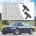 2X Input Output Transmission Speed Sensor for Dodge Durango Jeep Grand Cherokee