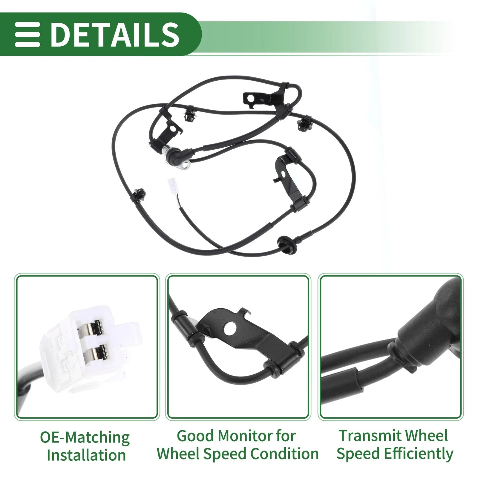 ABS Wheel Speed Sensor MR569288 for Mitsubishi Galant (1994–2003)