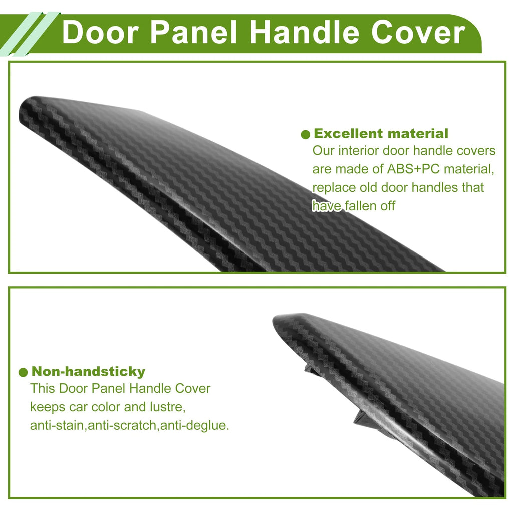 Door Panel Handle Pull Trim Cover for BMW 3 Series F30 (2013–2018) No. 51417275488CT