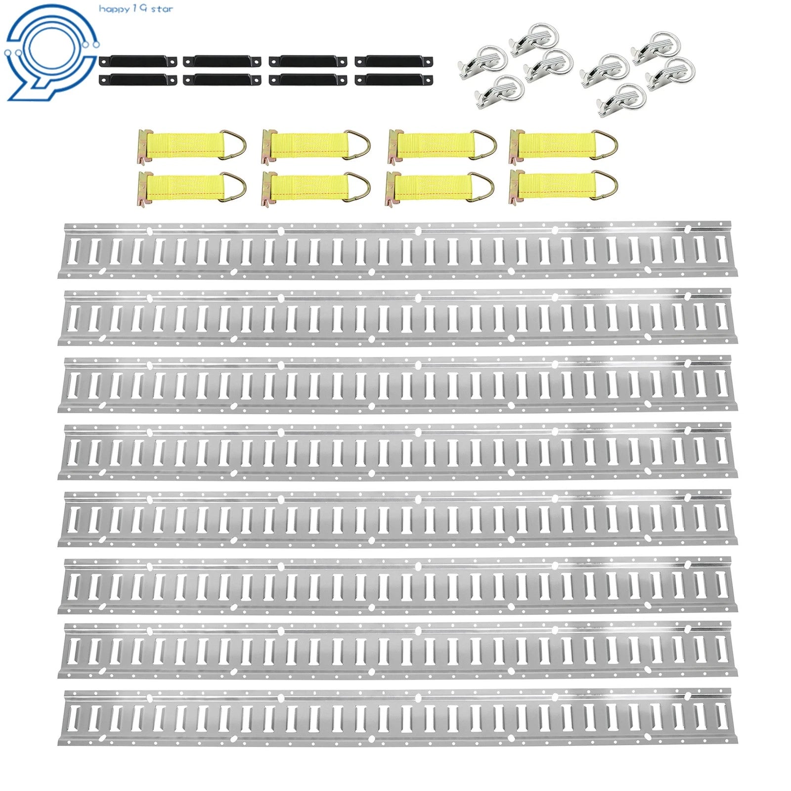 E Track Tie Down Rail Kit for Enclosed Cargo Trailer (5')