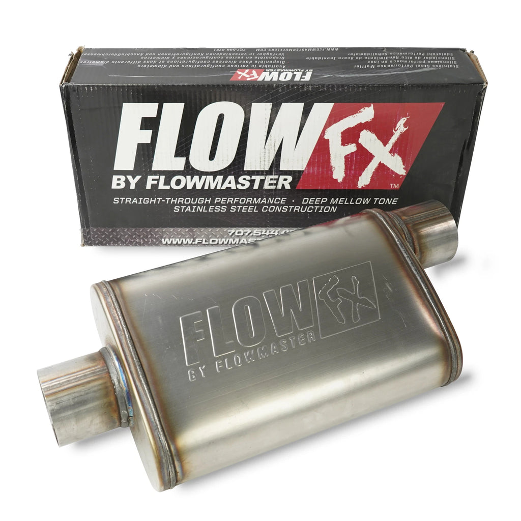 Dual Exhaust Kit 2.5" Flowmaster Flow FX for GM C/K 20 3/4 Ton (1981–1987)