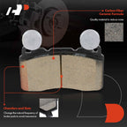 Front Disc Brake Rotors & Ceramic Pads for Chevy Camaro (2016–2019, 2022)