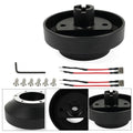 Quick Release Steering Wheel Short Hub Adapter 6 Bolt for Honda Civic (2001–2011)