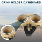 Cup Holder for Mercedes-Benz W219 2006-2011 Drink Holder Beige