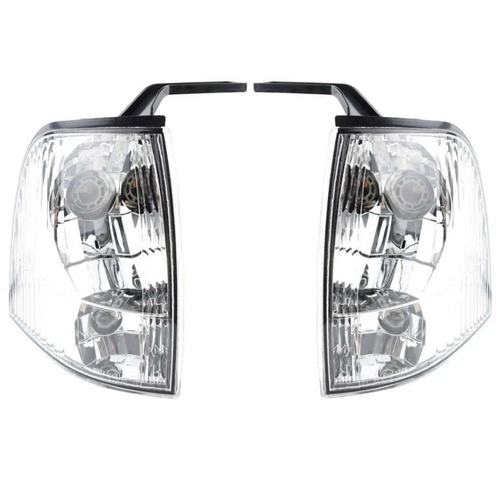 Corner Light Indicator Lamp Pair Fits Ford Ranger Thunder XL Pickup 2002-05 D06