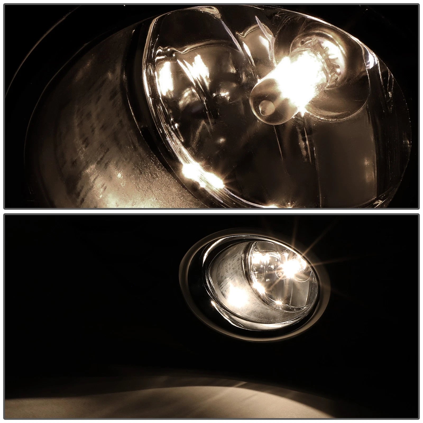 Fog Light Lamps with Bezels for Nissan Sentra (2016–2019)