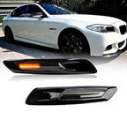 LED Side Marker Lamp Turn Signal Smoked for BMW 550i 535i 528i (2006-2010)