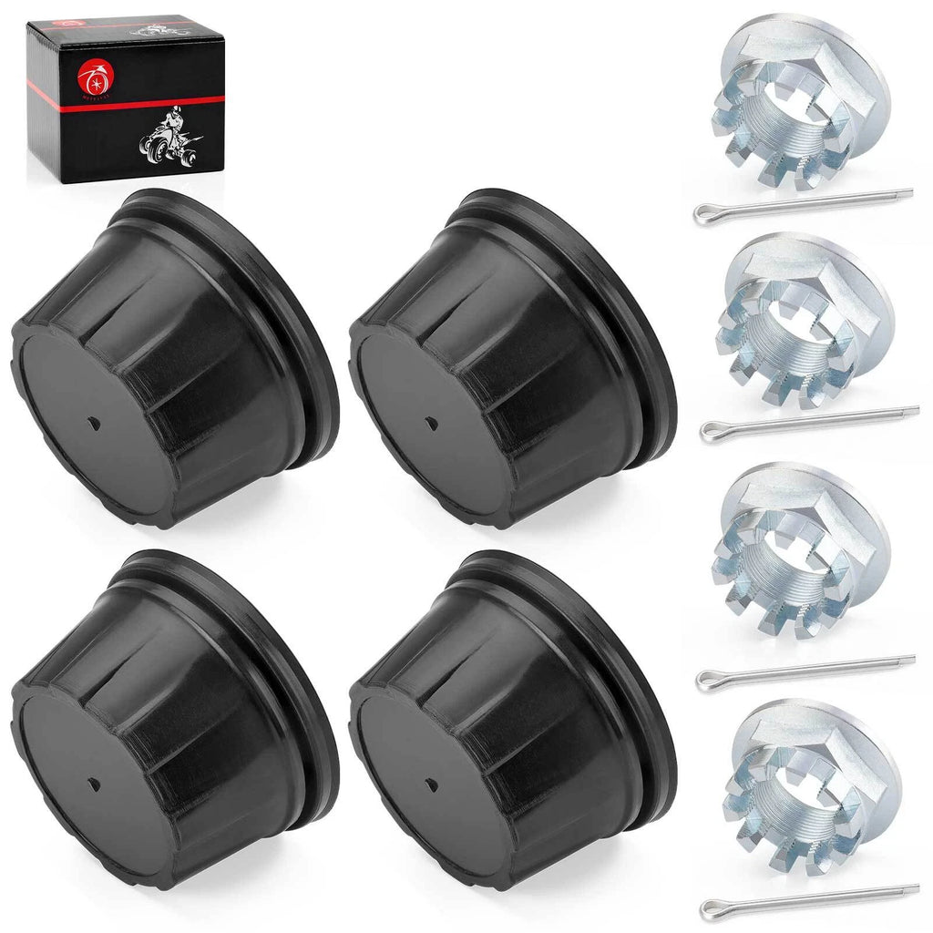 Set of 4 Wheel Center Caps for Honda Foreman Rancher TRX420 TRX500 TRX520 (44732-HC4-010)