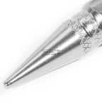 Set of 4 Silver 60mm Universal Tire Rim Air Port Dust Cover Valve Caps