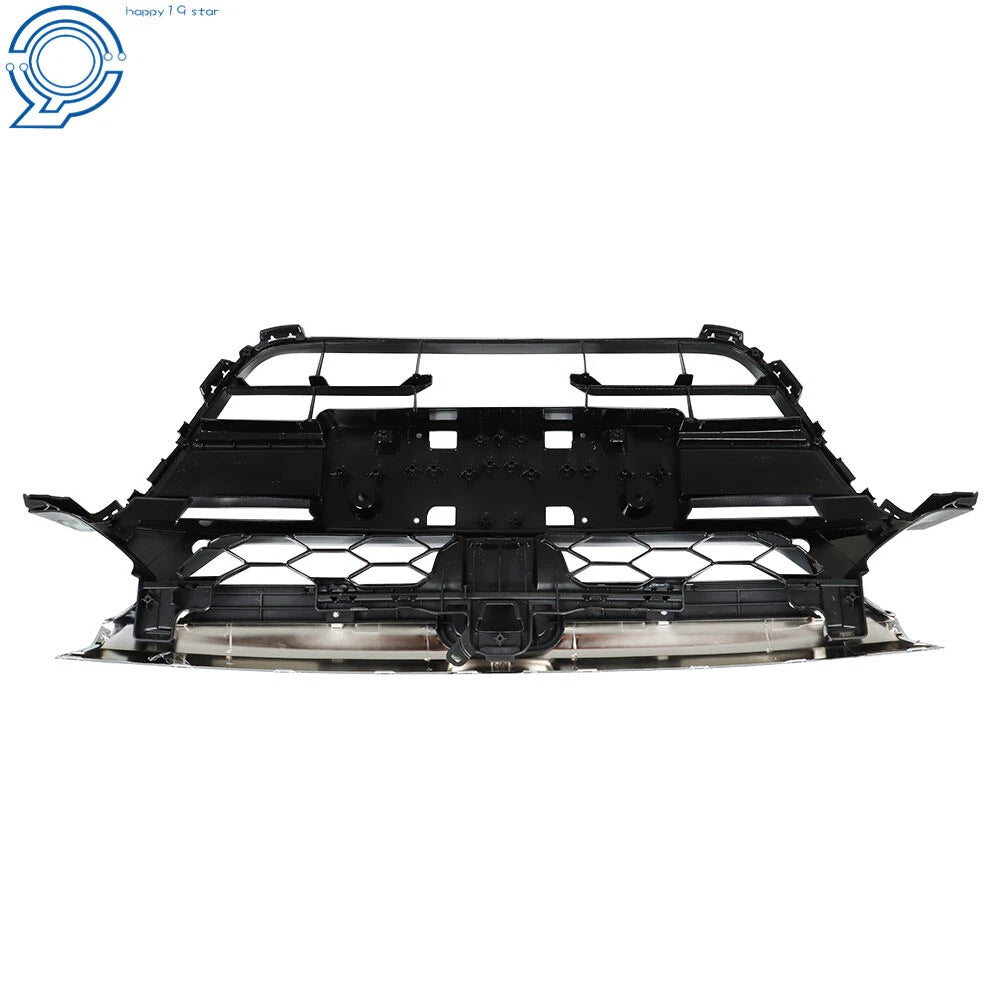 Front Bumper Grille Set for Honda Accord (2018–2019) Chrome Black