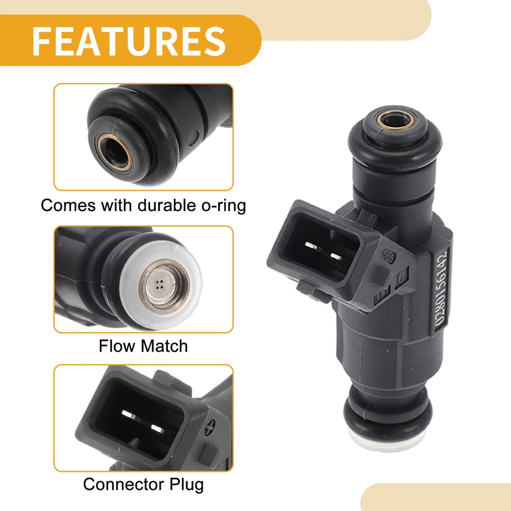 1 Pc Fuel Injector No.0280156142 for Volkswagen Beetle 1.8T (2001–2005)