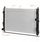 Aluminum Core Radiator for Dodge Caliber/Compass/Sebring (2007–2016) DPI-2951