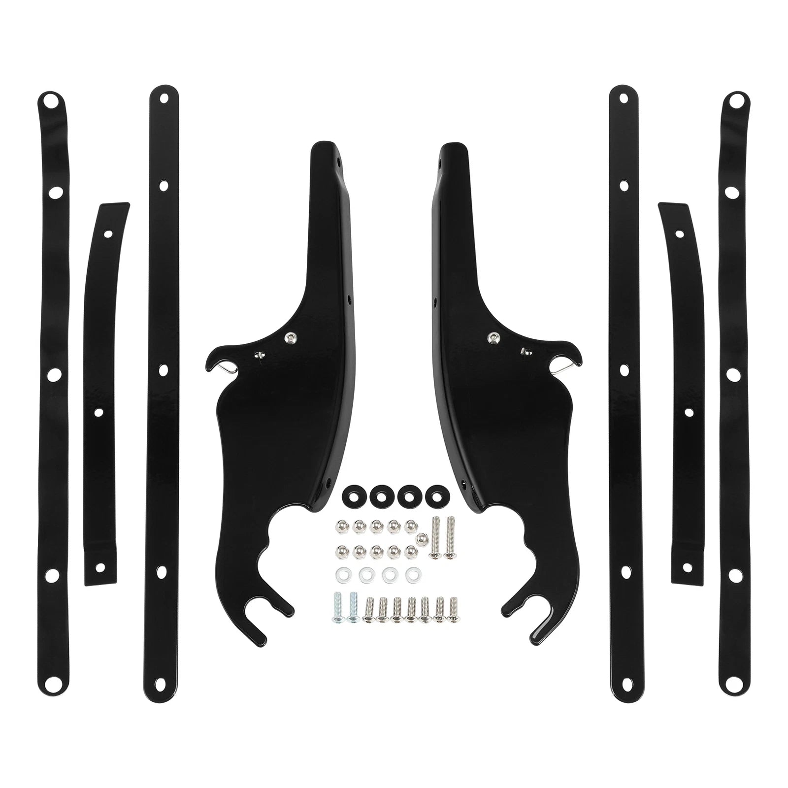Windshield Screen Mount Bracket Kit for Harley Softail Slim Fat Boy (2000–2017)