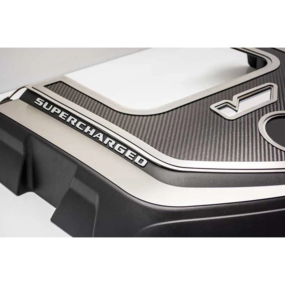 Engine Shroud Trim Kit with Brushed Finish for Cadillac CTS-V (2006–2015)