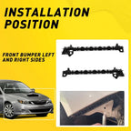 Front Bumper Bracket Retainer Set for Subaru Impreza (2008–2011)