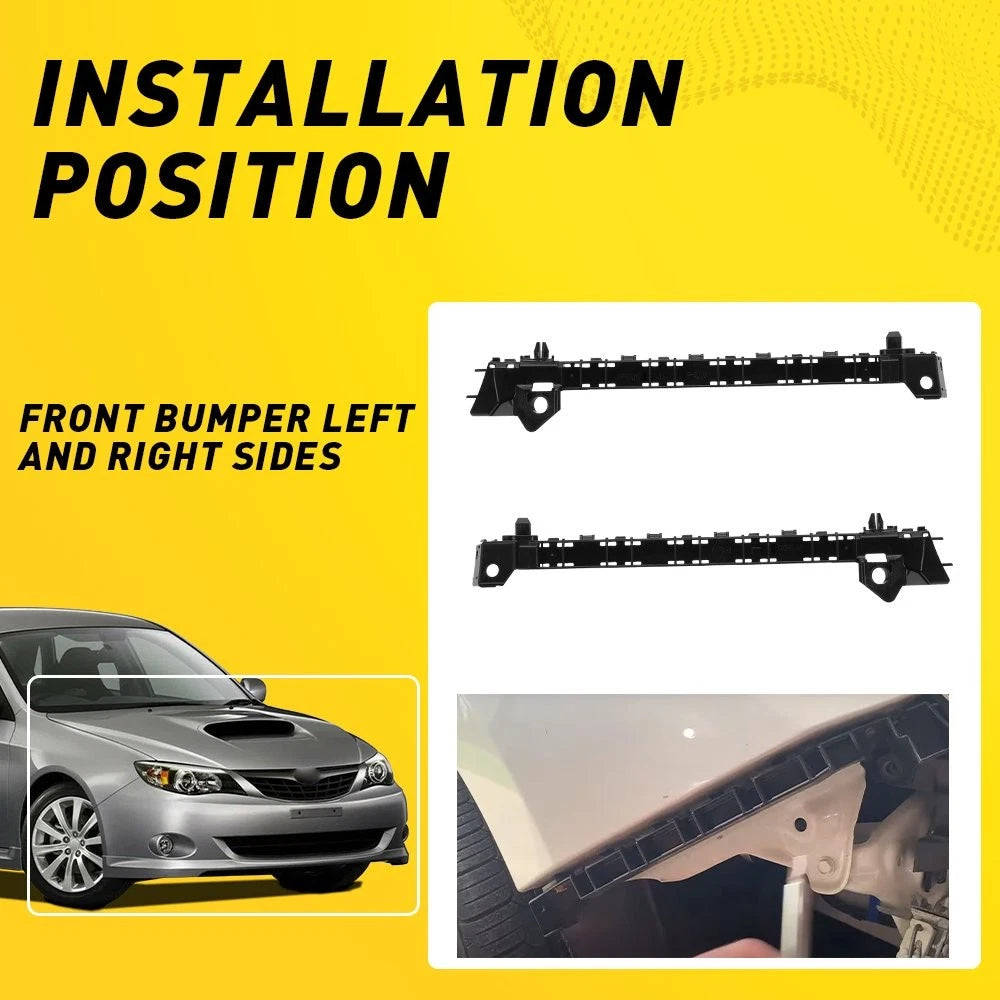 Front Bumper Bracket Retainer Set for Subaru Impreza (2008–2011)