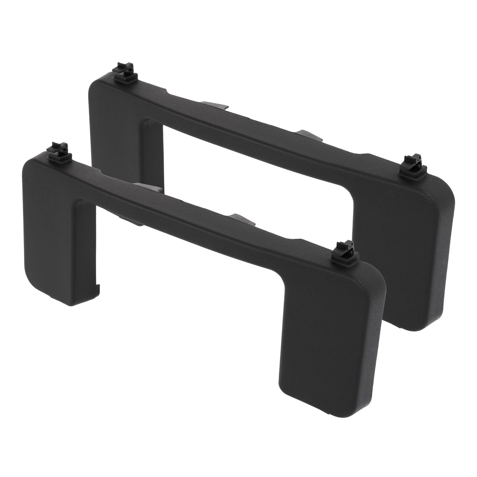 Pair Front Bumper Tow Hook Cover Cap for Ford F250/F350/F450 Super Duty (2017–2022)
