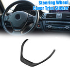 Carbon Fiber Pattern Steering Wheel Covers for BMW 3 Series 