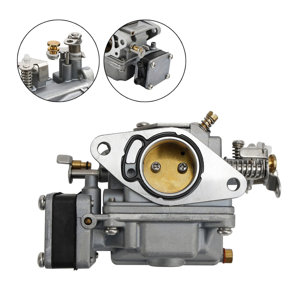 Lower Carburetor Carb for Yamaha Outboard 20HP 25HP (2 Stroke) (6L2-14302-00)