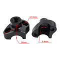 CNC 1" Handlebar 1-1/2" Risers for Harley Dyna Heritage Softail Sportster