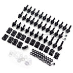 Aluminum Fairing Bolts Kit for Yamaha YZF R1 (2004–2006) - Black