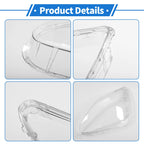 1 Pcs Headlight Lens Cover for Lexus LS430 (2004–2006) PC Clear