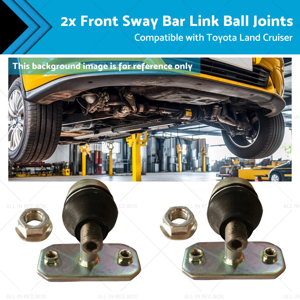 2X Front Sway Bar Link Ball Joints for Toyota Land Cruiser (1998–2007)
