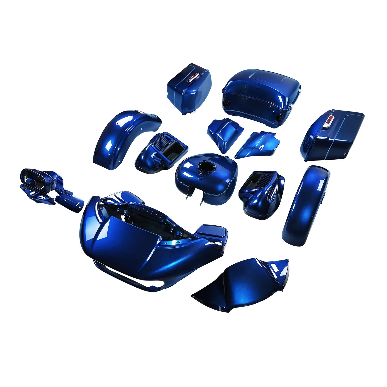 Fairings Bodywork Kit for Harley Road Glide Limited (2015–2024) Superior Blue
