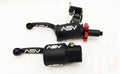 ASV F3 Shorty Clutch Perch Levers for Honda CRF450R 250R (2002–2023)
