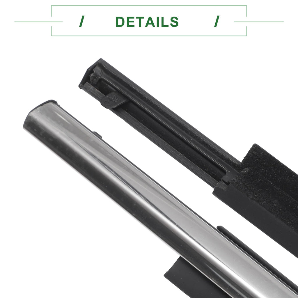 2X Front Left & Right Weatherstrip Window Seal for Toyota Corolla (2014–2018)