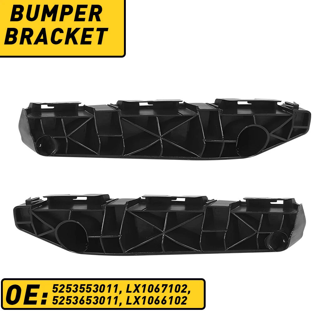 Front Bumper Cover Retainer Brackets Pair for Lexus IS250 IS350 (2006–2013)
