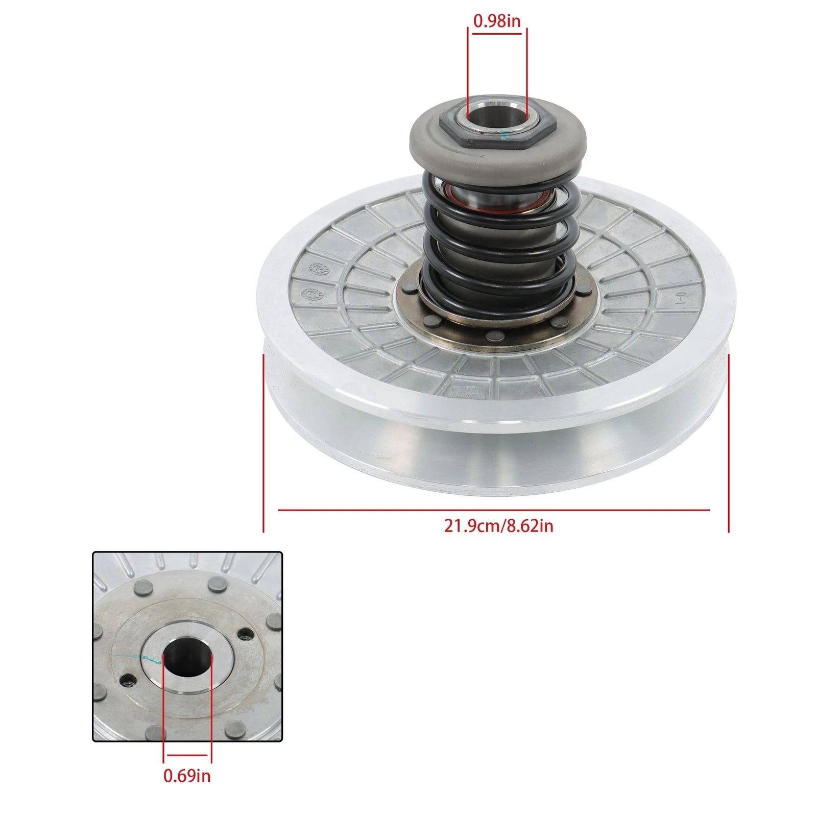 Secondary Clutch for Yamaha Grizzly 660 Kodiak 700 (1998-2018)