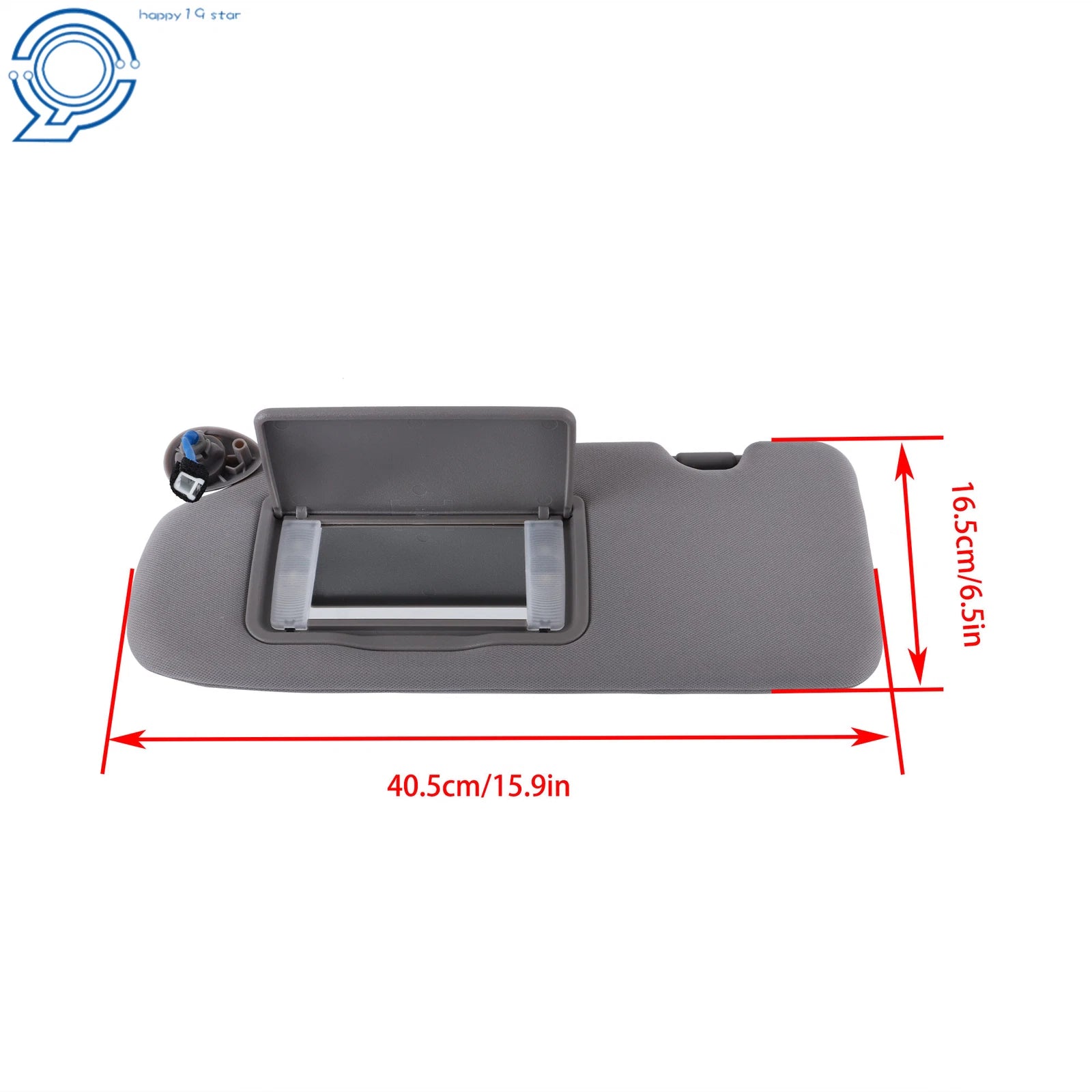 Left Driver Sun Visor for Honda CR-V (2017–2022) 83280-TLA-A12ZB, Light Gray