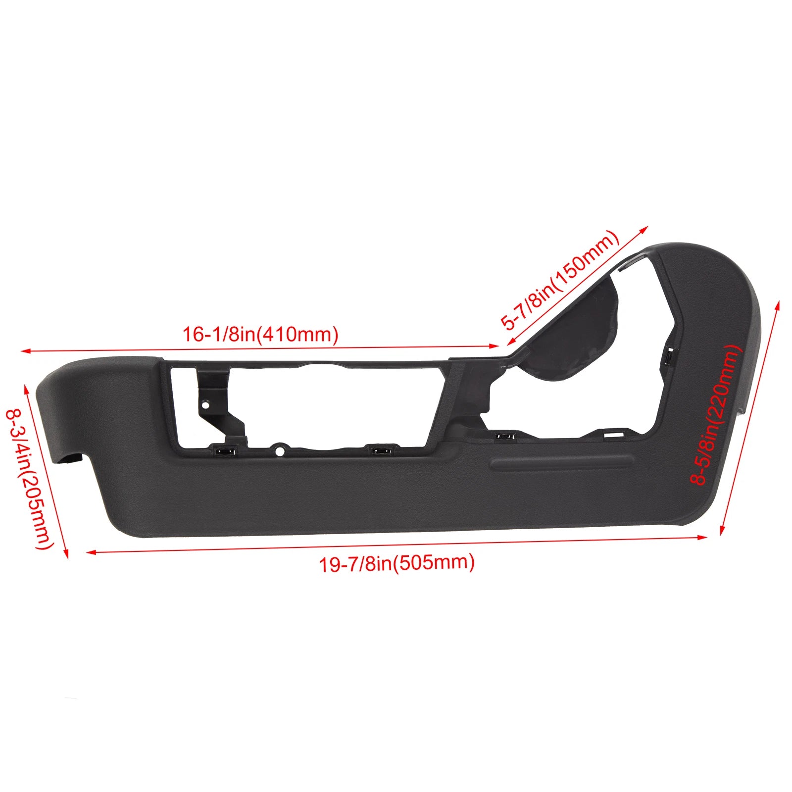 Driver Side Seat Cover Trim Panel Bezel for Ford F150 (2009-2014)