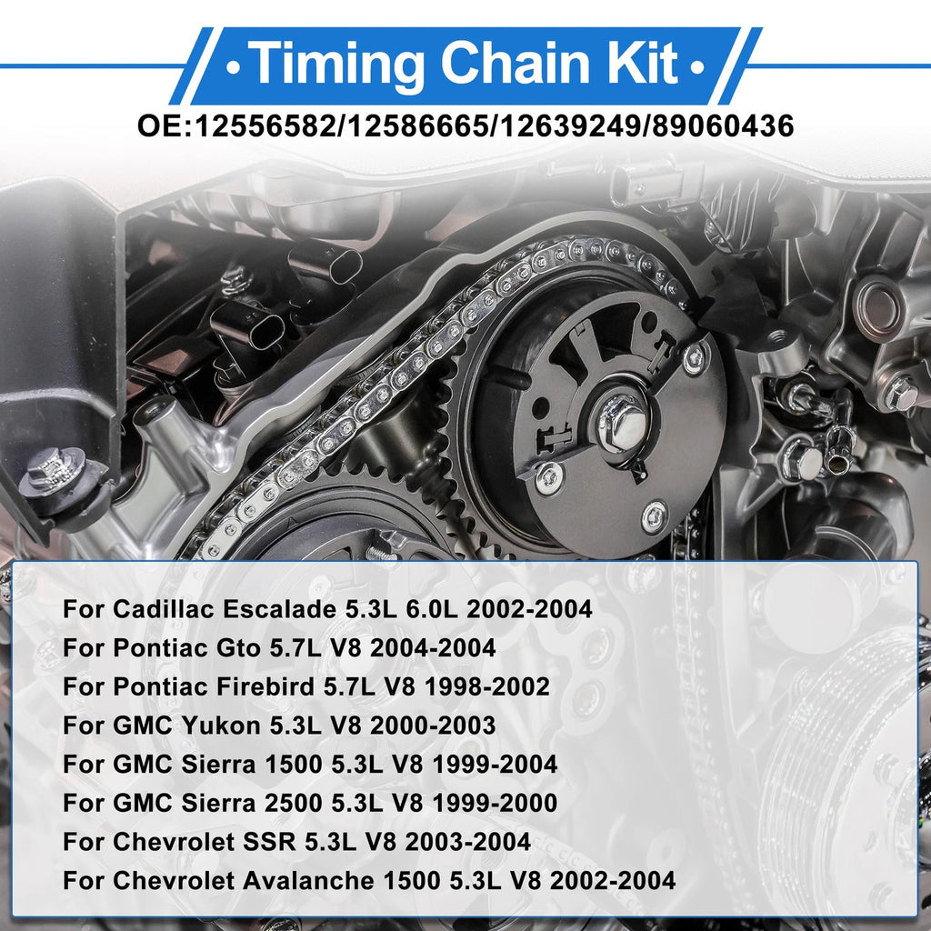 Timing Chain Kit No. 12556582 for Chevrolet Silverado Express Tahoe (2003–2014)